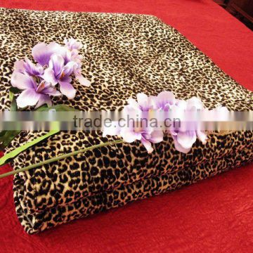 panther printed cotton velvet quilt fabric