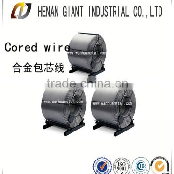 Low carbon of cored wire