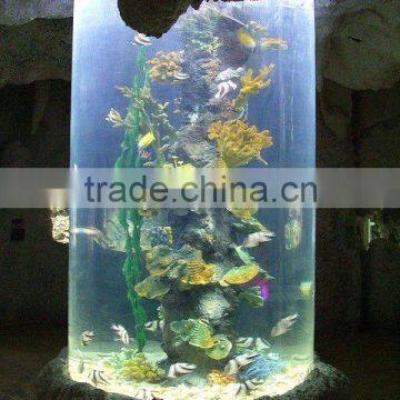 arcylic round fish tank