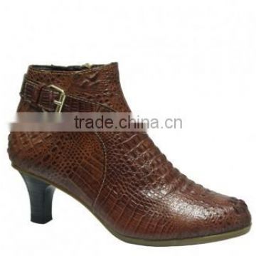 Crocodile leather boots SWCRS-001