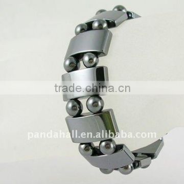 Fashion Elastic Magnetic Hematite Jewerly Bracelet(IMB004)