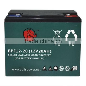 BPE 12v 20ah electric vehicle battery for electric scooter