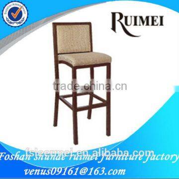 2014 Foshan aluminum bar chair with elegant surface