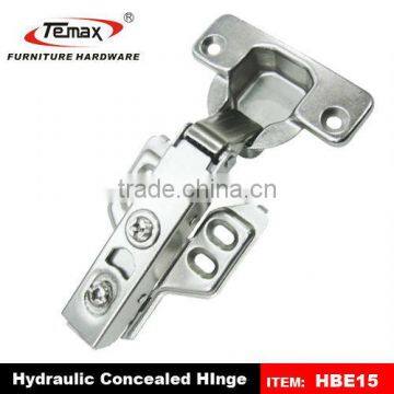 Hydraulic buffering hinge spring coffee table hinge