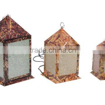 Camouflage Metal Lanterns