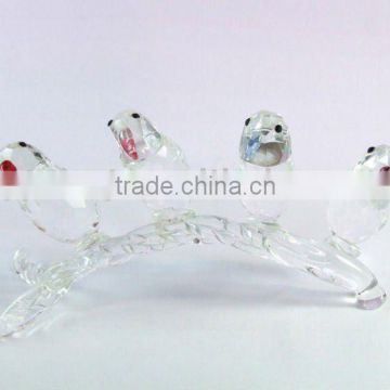 New Design -CLifelike Crystal Animal Bird for wedding decoration & Gifts.crystal animal 2015