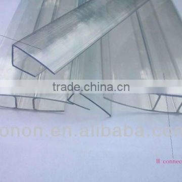 Hot! sale polycarbonate sheet PH03 H connection china manufacturer