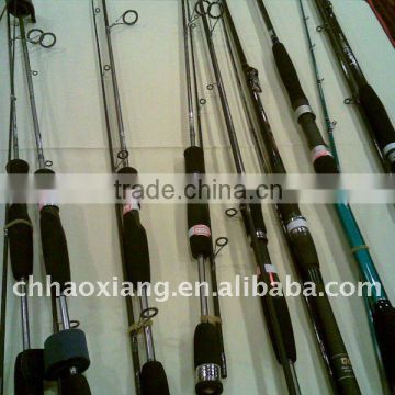 easy handling 3 section spinning fishing rod