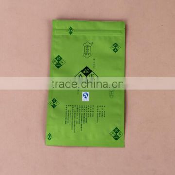 Moisture proof food grade resealable plastic bags for herbal tea