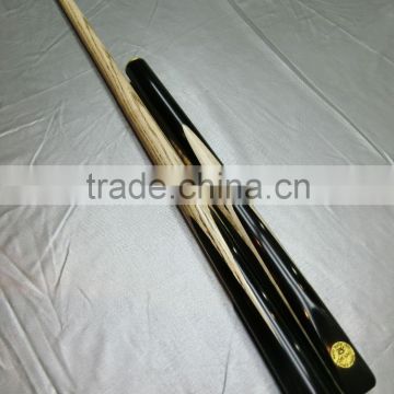 Classic 0min 3/4-pc snooker cue ash wood ebony snooker cue stick