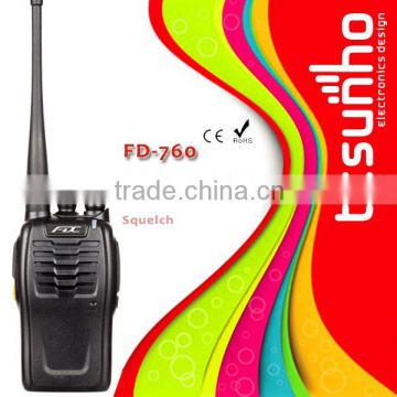FEIDAXIN FD-760 with VOX function 5w scrambler uhf radio for motorcycle