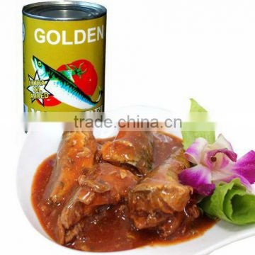 425g canned mackerel fish in tomato sauce