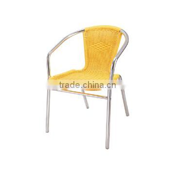 Aluminum frame rattan chair leisure furniture