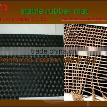 10mm to 25mm thickness Easy-Cleaning Cow/Horse rubber mat