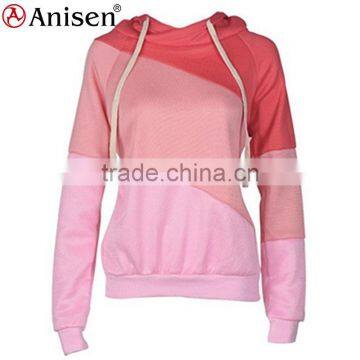 wholesale fashion design women custom hoodies