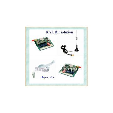 KYL-812 3km 433mhz 4-way I/O Module for water level Control I/O Port Communication ON-OFF Control