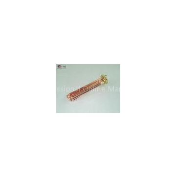 Oval flange Industrial Electric Copper Heating Element For Gas , 2.2KW / 230V