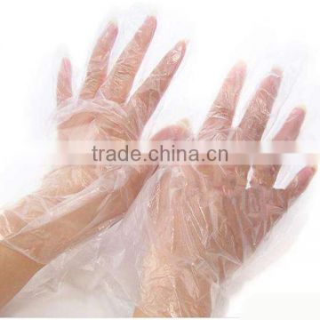 industry disposable HDPE/LDPE durable plastic glove