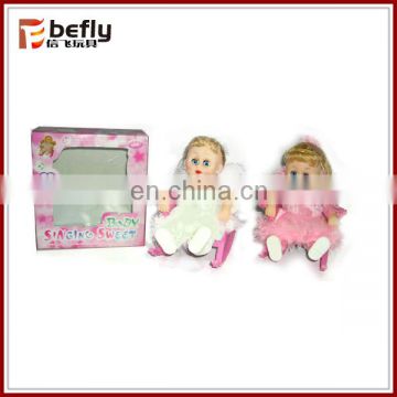 Rocking chair battery doll for promotion