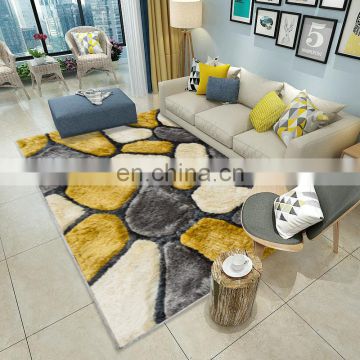 Household modern shag pile shaggy rug carpet living room