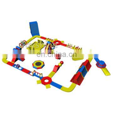 Custom Size Design Floating Aqua Park Playground Inflatable Wate Obstacle Course Game For Adults