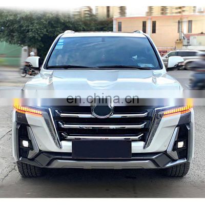 New design car accessories for Toyota Land cruiser LC200 2008-2020 upgrade to LIMGENE Model with front bumper assembly