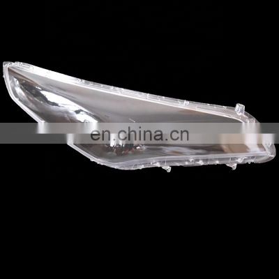 Front headlamps transparent lampshades lamp shell masks For Hyundai Sonata 9 generation 15-16 headlights cover lens Replacement