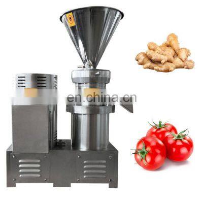 automatic colloid mill food beverages industries semi solid liquid processing machine for cream chocolate paste chinese medicine