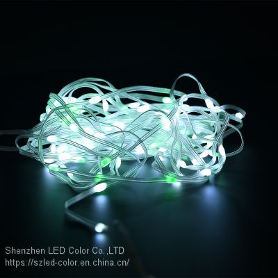 50Leds USB rgbic LED String Lights Christmas Decoration lighting App Remote control for home part