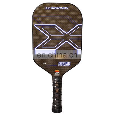 Top Selling Titanium carbon friction surface  all in one racket 16mm Pickleball Paddle PP foam injection Pickleball Paddle