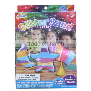 Glitter Sand Art Set for educational toy,Kids Art Set