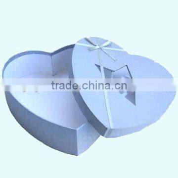 promotion custom logo stamped white paper jewelry box