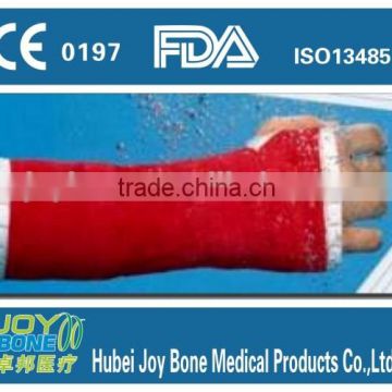 Top quality fiberglass and polyester orthopedic casting tape