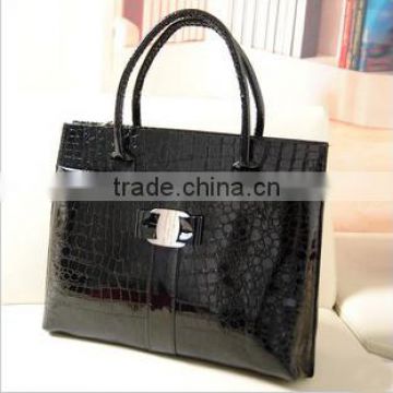 2016 PU Leather Wholesale Good Quality Cheap Lady Handbag