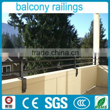 cheap easy install ornamental iron railing for balcony