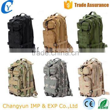 Army mountaineering bags Outdoor waterproof camouflage 3P Tactical Backpack