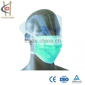 3 Ply Medical Nonwoven One-off Face Mask with tie