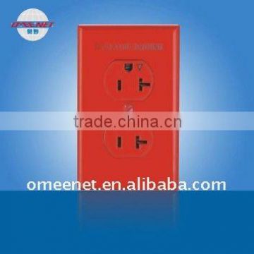 20A Isolated Ground Duplex Wall Receptacle Socket