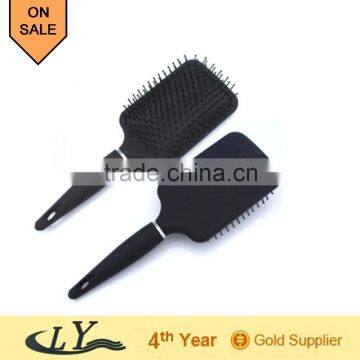 plastic paddle hair brush with good quality