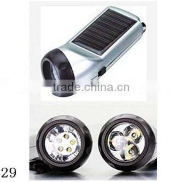 Solar led flashlight(SO6129)