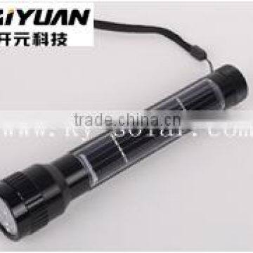 hot selling sun solar power rechargeable led torch