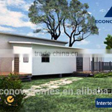 48 square meter Middle East prefabricated sandwich panel house with light steel structure and solar system