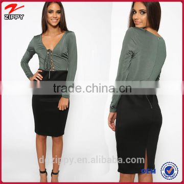 Hot selling women manufacturing clothing women casual tops fashion ladies top