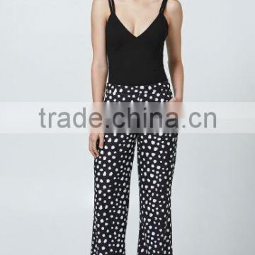 wholesale pants dots print pants ODM pants