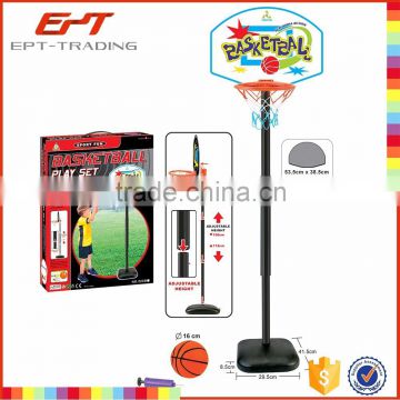 Health beneficial sport toy basketball hoop stand toy