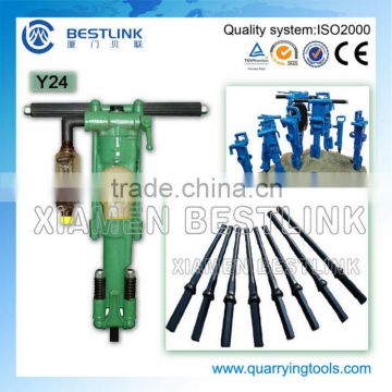 Y24 pneumatic stone drilling tool