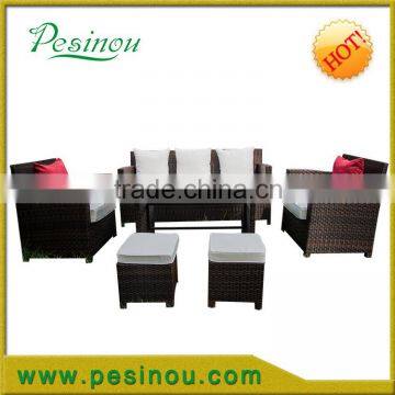 PE Rattan Modern Outdoor Leisure Patio Garden rattan Sofa