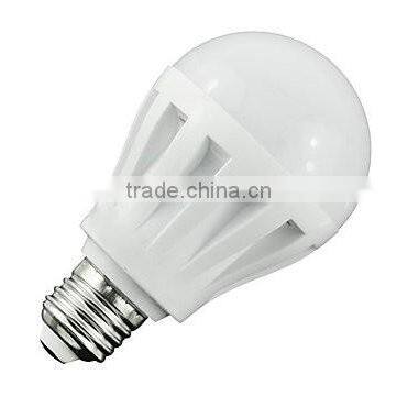 AC220-240V E27 7W 14*SMD5730 500LM 3000K Warm White Light LED Globe Bulbs/plastic led light bulb