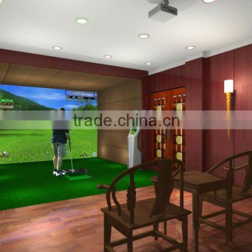 supply single screen indoor golf simulator