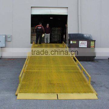 forklift loading ramps for warehouse